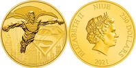 250$ 2021 Niue 1 oz Goldmünze DC Comics - Superman ST