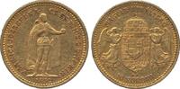 Österreich-Ungarn 10 Kronen 10 Korona Goldmünze Franz Joseph I -