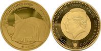 Kamerun 3000 Francs 1 oz Goldmünze World Famous Dogs - Border Collie -