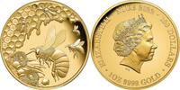 Niue 1 oz Goldmünze Honigbiene - #77/99 100$ 2022 PP