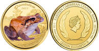 Dominica 10$ 1 oz Goldmünze EC8 - Mountain Chicken -