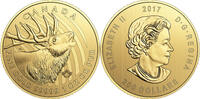 Kanada 200$ 1 oz Goldmünze Call of the Wild - Bulking Elk -