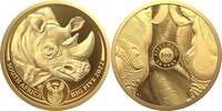 Südafrika 50 Rand 1 oz Goldmünze Big Five - Nashorn -