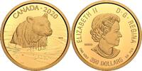 Kanada 350$ 35 g Goldmünze Wildlife Portraits - Grizzlybär -