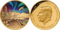 Niue 100$ 1 oz Goldmünze Aurora Borealis -