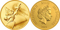 Niue 250$ 1 oz Goldmünze Disney - Mickey Fantasia -