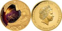 Niue 100$ 1 oz Goldmünze Erde von Oben -