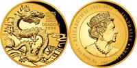 Australien 100$ 1 oz Goldmünze Lunar III. - Jahr des Drachen High Relief