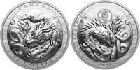 Kanada 50$ Silbermünze Lunar - Jahr des Drachen - Beidseitiges Ultra High Relief