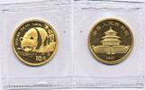 China 10 Yuan 1/10 oz Goldmünze Panda Y -