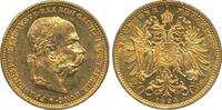 Österreich-Ungarn 20 Kronen 20 Korona Goldmünze Franz Joseph I -