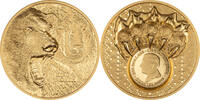 Cook Inseln 200$ 2024 1 oz Goldmünze King of the North - Polar Bear - Ultra High Relief PP