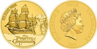 Niue 250$ 1 oz Goldmünze Disney - Fluch der Karibik - The Black Pearl -
