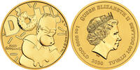 Tuvalu 100$ 2020 1 oz Goldmünze Die Simpsons - Homer Simpson ST 4200,00 EUR kostenloser Versand