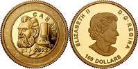 Kanada 100$ 2022 1/4 oz Goldmünze 175. Jubiläum - Alexander Graham Bell ... 1300,00 EUR kostenloser Versand