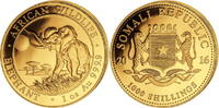 Somalia 1000 Schilling 1 oz Goldmünze Elefant -