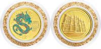 Macau 500 Pataca Goldmünze Lunar Drache