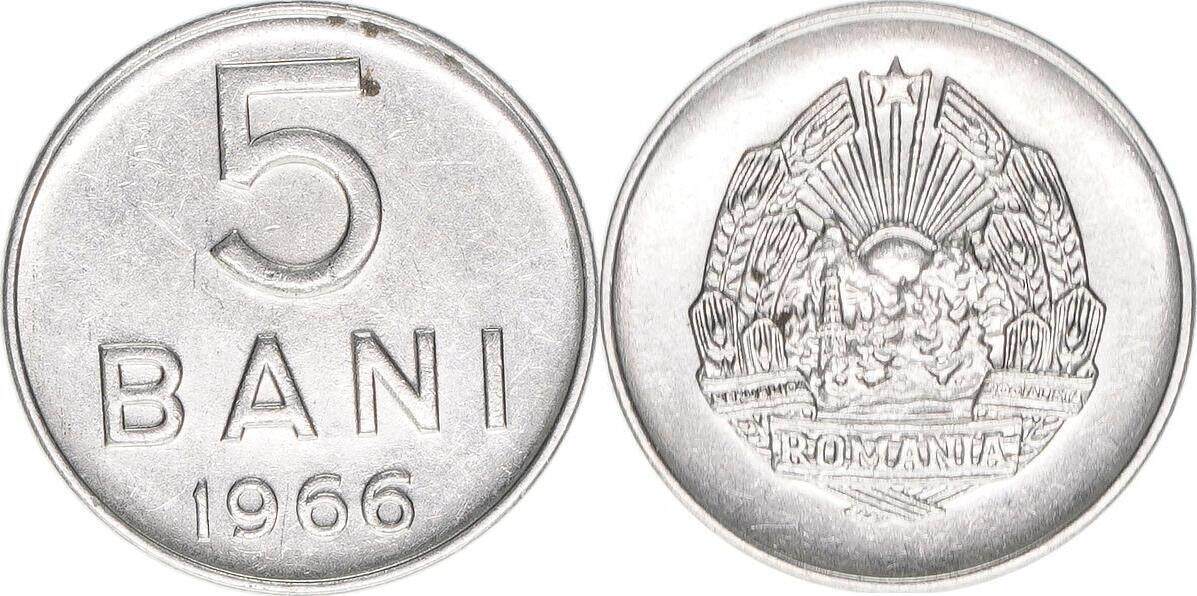 Rumänien 5 Bani 1966 | MA-Shops