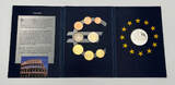 Italien Euro KMS+Silbergedenkprägung Europa 2002 - Die ersten Euro-Kursmünzen mit exclusiven Silber-Gedenkprägungen im Blister