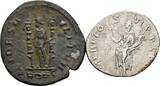 ROM, Kaiserzeit Lot Denar, Antoninian Traianus 98-117 / Probus 276-282 ss-/ss