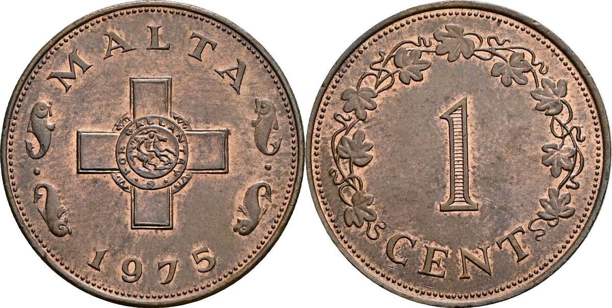 Malta 1 Cent 1975 Vz Kratzer MA Shops malta-1-cent-1975-vz-kratzer-ma-shops