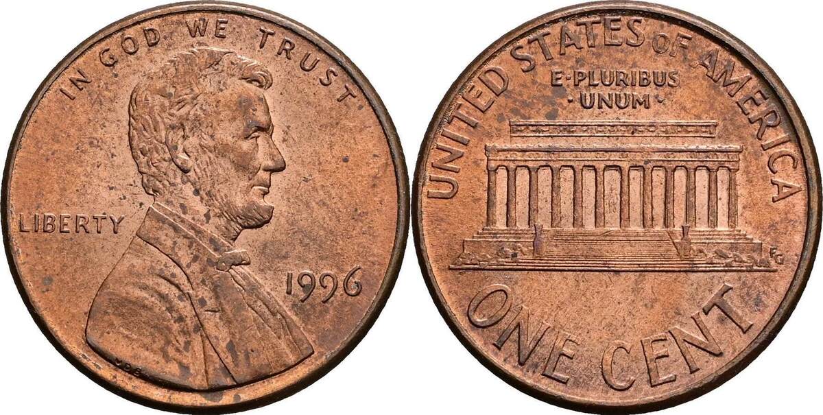USA 1 Cent 1996 Ss MA Shops usa-1-cent-1996-ss-ma-shops