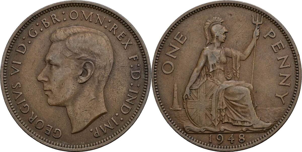 Gro britannien One Penny 1948 Ss MA Shops gro-britannien-one-penny-1948-ss-ma-shops
