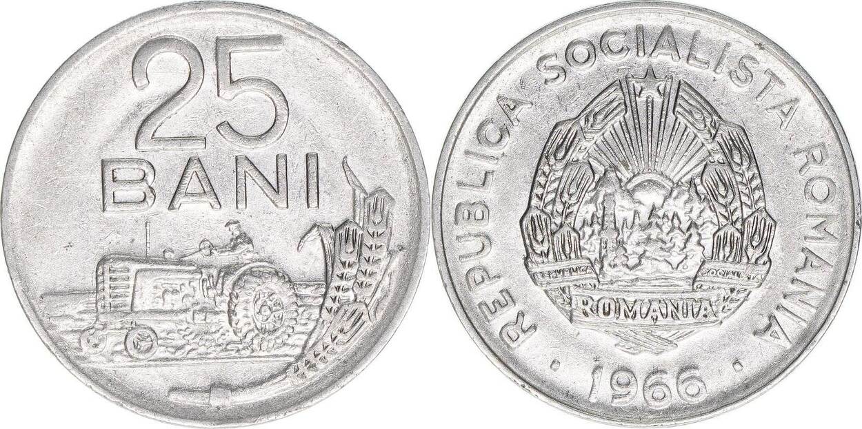 Rumänien 25 Bani 1966 | MA-Shops