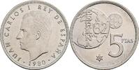 Spanien 5 Pesetas Fussball WM Spanien 1982 -
