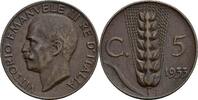 Italien 5 Centesimi Victor Emanuel III. 1900-1946 -