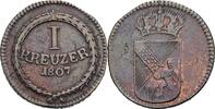 Baden, Karl Friedrich 1738-1881 1 Kreuzer -