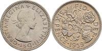 Großbritannien 6 Pence Queen Elizabeth II. -