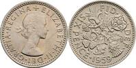 Großbritannien 6 Pence Queen Elizabeth II. -