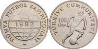 Türkei 100 Lira Fussball WM in Spanien 1982 -