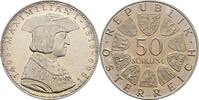 Österreich, 2. Republik 50 Schilling Maximilian I. -