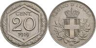 Italien 20 Centesimi Victor Emanuel III. 1900-1946 -