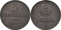 Kaisertum Österreich 5 Centesimi Franz Joseph I. 1848-1916 -