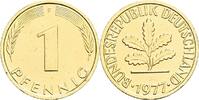 Deutschland 1 Pfennig Deutschland, 1 Pfennig 1977 F -