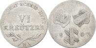 RDR Habsburg 6 Kreuzer Franz II. (I.) 1792-1835 -