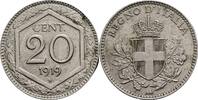 20 Centesimi 1919 Italien Victor Emanuel III. 1900-1946 vz