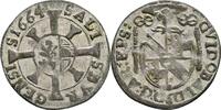 Erzbistum Salzburg Kreuzer Guidobald Graf Thun-Hohenstein 1654-1668 -