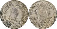 Österreich, Franz II.(I.) 1792-1835 20 Kreuzer Kaiser Franz II. -