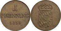 Bayern 1 Pfennig Ludwig I. 1825-1848 -