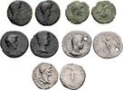 Römisches Reich - Kaiserzeit Lot 5 Stk. Bronzen, Denare -