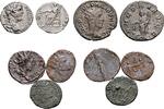 Römisches Reich - Kaiserzeit ROM Lot 5 Stk. Denar, Antoniniane, Folles -