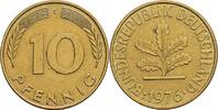 Deutschland 10 Pfennig Deutschland, 10 Pfennig 1976 F -
