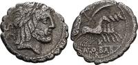 Römisches Reich - Republik Denar Q Antonius Balbus -