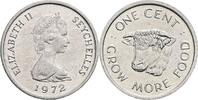Seychellen 1 Cent Seychellen, Elisabeth II. 1952-2022, 1 Cent 1972 -