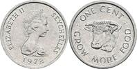 Seychellen 1 Cent Seychellen, Elisabeth II. 1952-2022, 1 Cent 1972 -