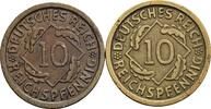 Deutsches Reich Lot 2 Stück Reichspfennig -